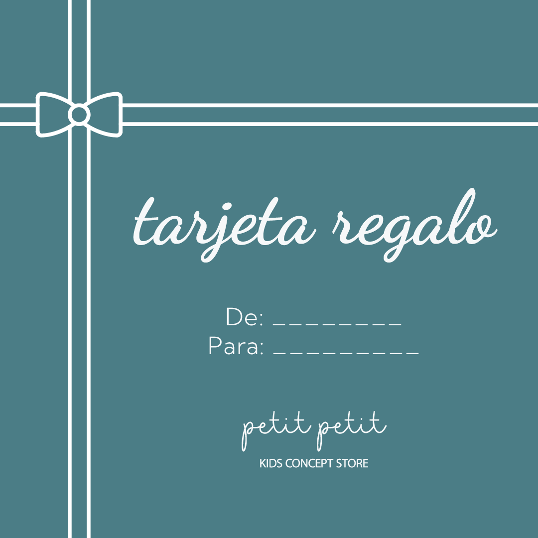 tarjeta regalo de Petit Petit KCS