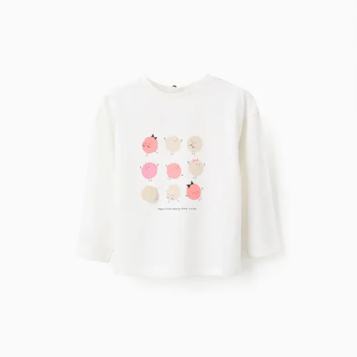 Imagen de Camiseta circles bebé niña