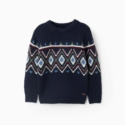Imagen de Jersey de punto grueso jacquard niño