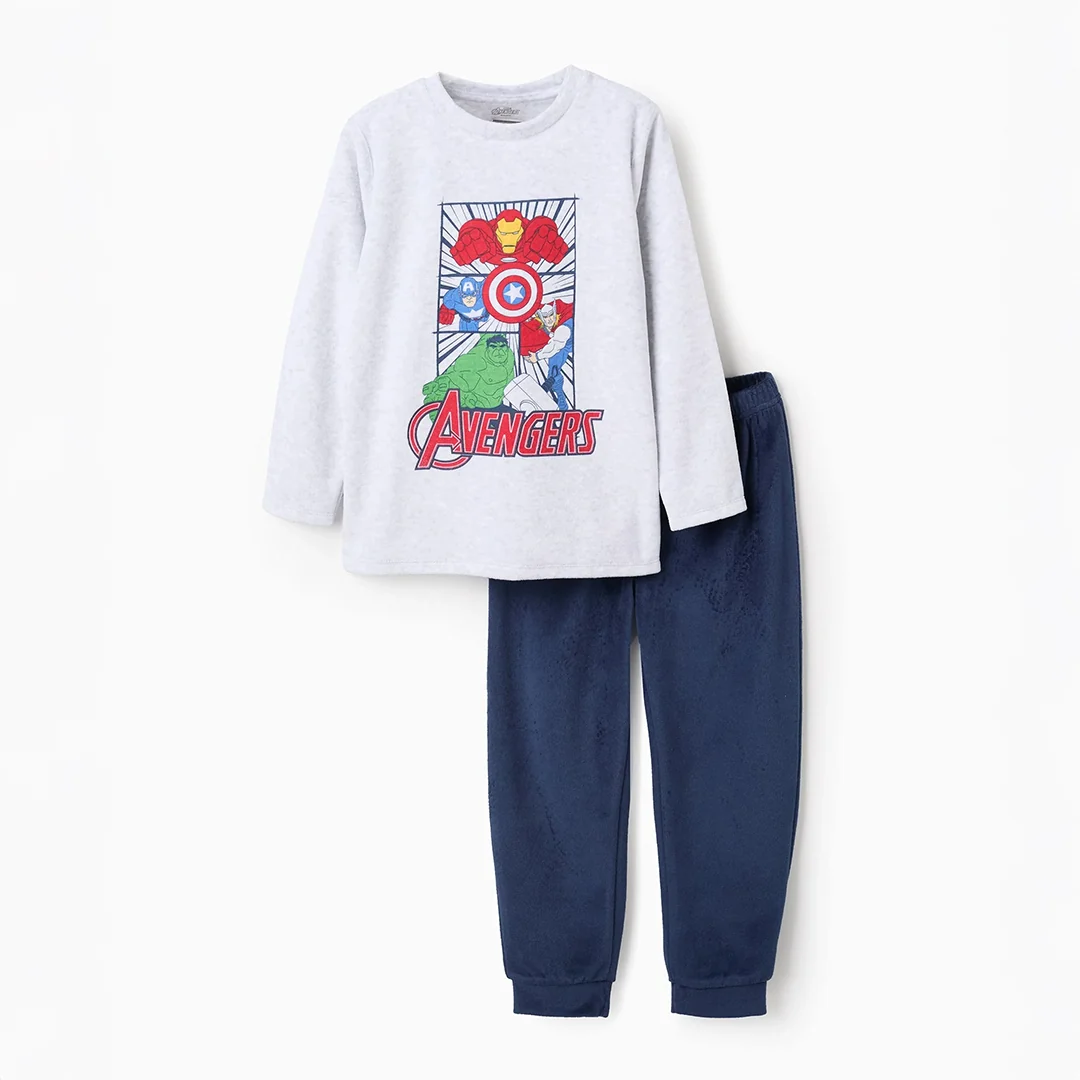 Pijama terciopelo Avengers niño