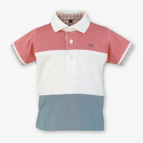 Imagen de Polo rayas rosa 39/1301P
