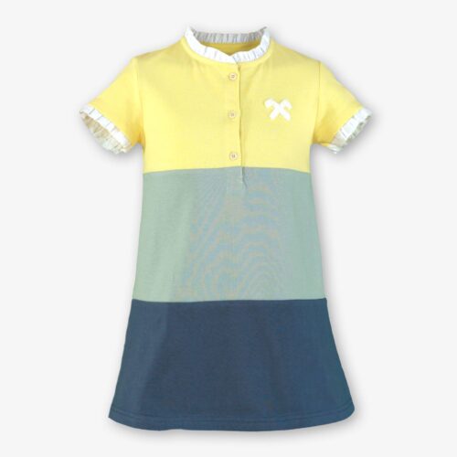 Imagen de Vestido polero rayas amarillo 39/1406V