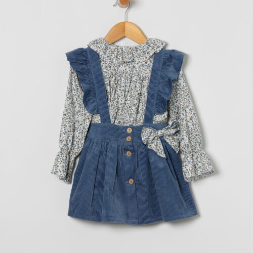 Imagen de Conjunto pichi tirantes con camisa liberty