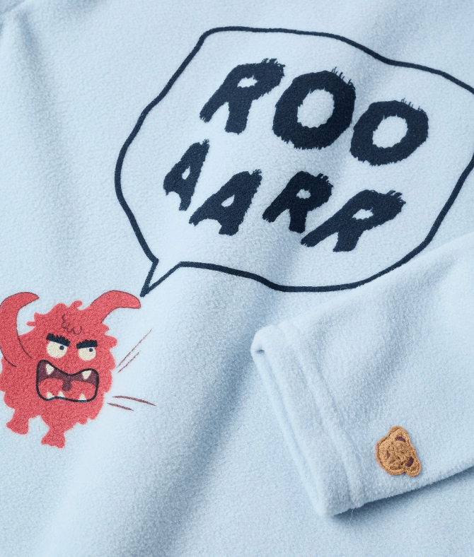 Pijama polar Monstruo de las emociones - Imagen 3