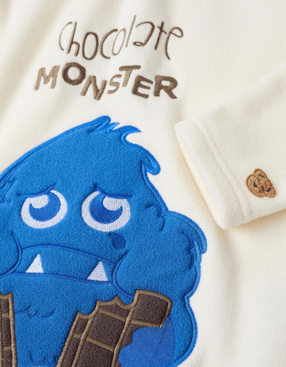 Pijama polar Chocolate Monster - Imagen 3