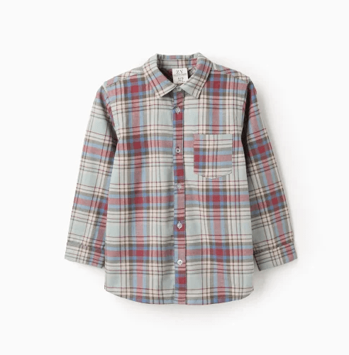 Imagen de Camisa cuadros 'Brother & Sister'