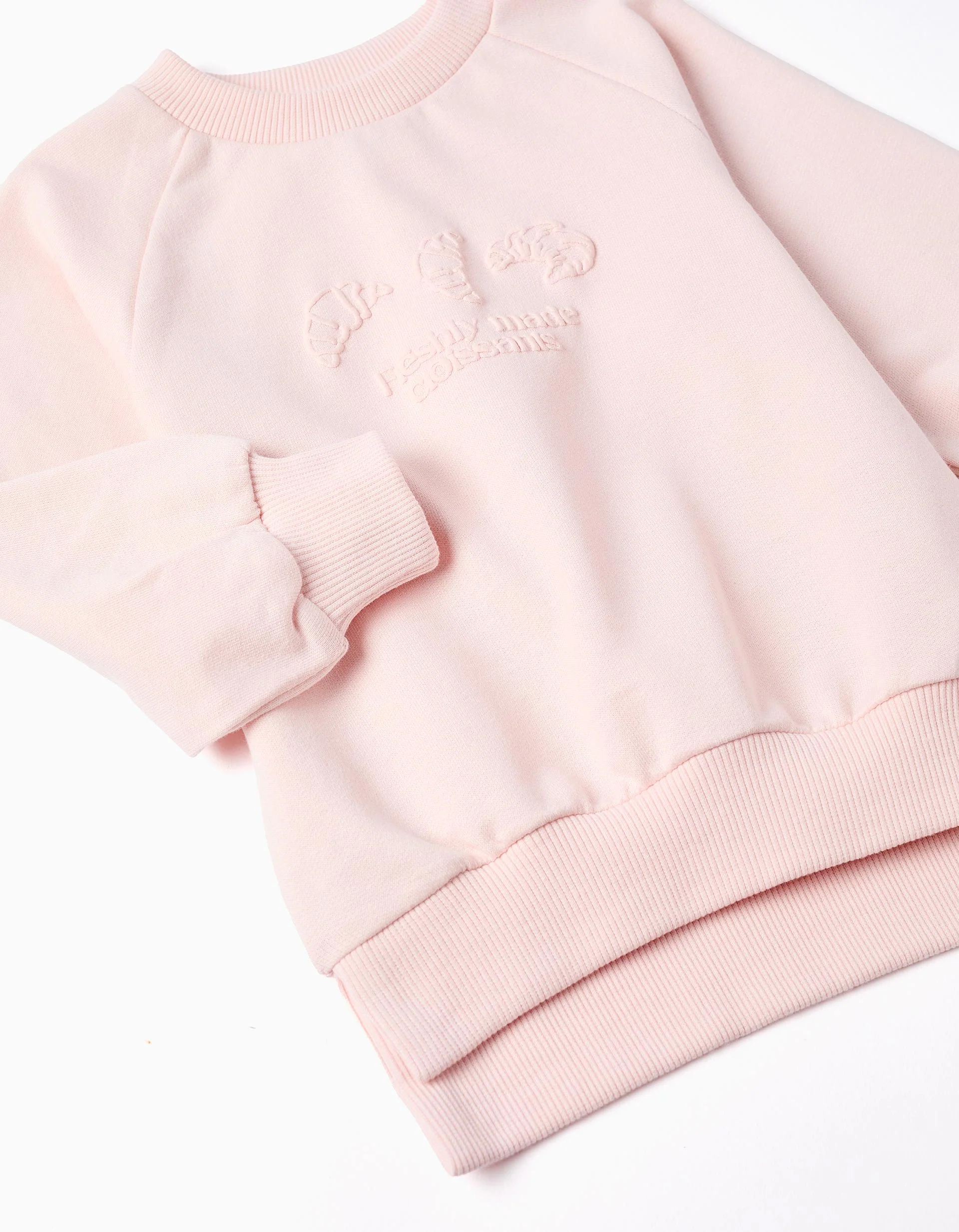 Sudadera bebé croissants - Imagen 3