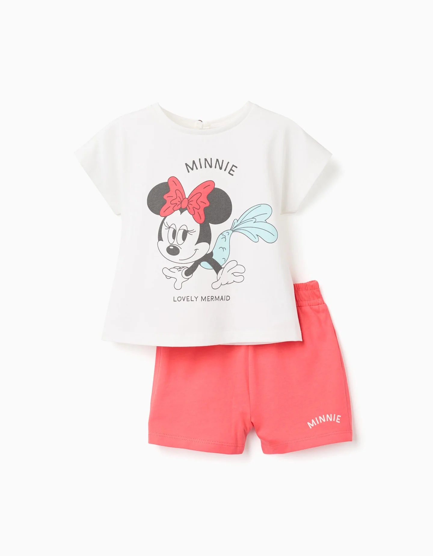 Conjunto bebé felpa Minnie