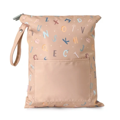 Imagen de Bolsa muda impermeable grande Funny Letters
