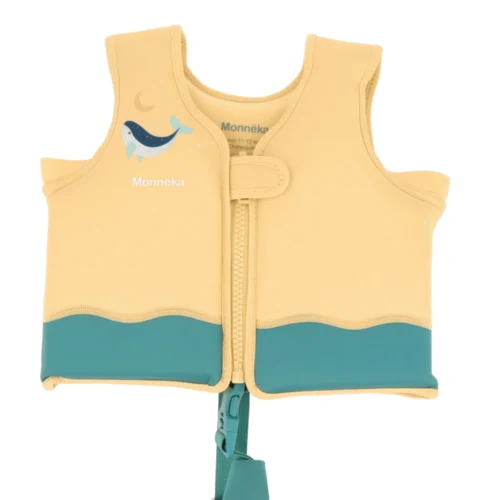 Imagen de Chaleco flotador aprendizaje Whale Teal talla 2-3 años