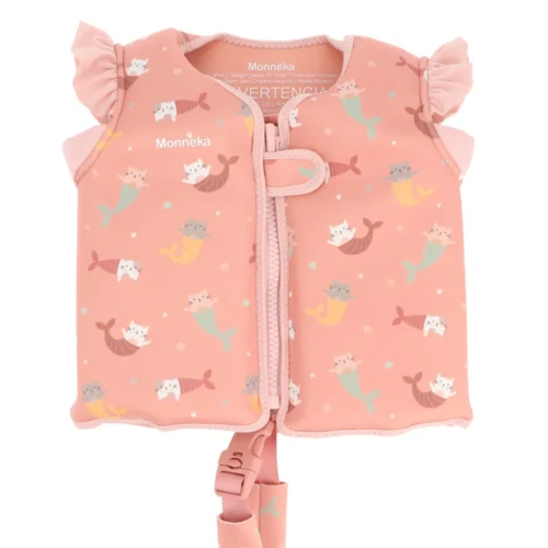 Imagen de Chaleco flotador aprendizaje Mermaid Cats talla 2-3 años